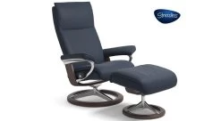 Aura Stressless Chair And Ottoman Signature