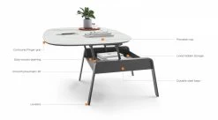 Cloud 9 Lift Coffee Table -Home-Furniture BDI Cloud9 1182 Features Cirrus 2 main