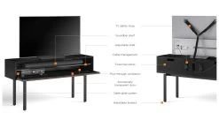 Interval Media Console 12 Interval Media Console -Home-Furniture BDI Interval 7246 Features main