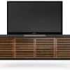 Corridor SV 4 Door Media Console In Natural Walnut