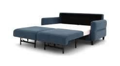 Gramercy Sleeper By American Leather -Home-Furniture Gramercy TodaySleeper HansonIndigo angle Open main