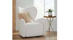 Kobe Chair By American Leather -Home-Furniture Kobe Swivel lifestyle main