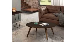 Martin Round Cocktail Table By Saloom -Home-Furniture MEEO 4242 MAR L and MKNI 1454 FLY T main