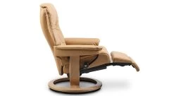 Mayfair Stressless Recliner With Power Leg & Back -Home-Furniture Stressless Mayfair Power Side main
