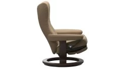Wing Stressless Recliner With Power Leg & Back -Home-Furniture Stressless Wing Side paloma funghi Main