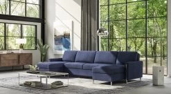 Sulley Comfort Sleeper Sectional -Home-Furniture Sulley Comfort Sleeper Sectional room setting closed main