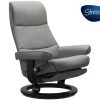 View Stressless Recliner With Power Leg & Back