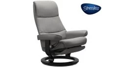 View Stressless Recliner With Power Leg & Back