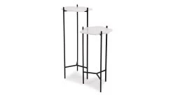 Albeta Marble Pedestal Table