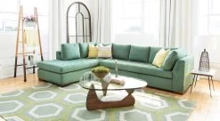 Astoria Sectional -Home-Furniture astoria ultrasuede green