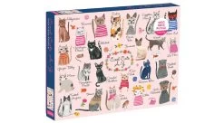 Cool Cats A-Z 1000 Piece Jigsaw Puzzle