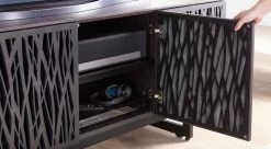 Elements Media Console -Home-Furniture elements media cabinet 8779 WH ME CRL detail main