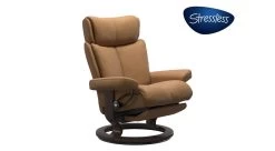 Magic Stressless Recliner With Power Leg & Back