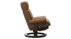 Magic Stressless Recliner With Power Leg & Back -Home-Furniture magic power leg back paloma sand side Main