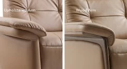 Mary Stressless Power Loveseat -Home-Furniture mary stressless arm detail2 main