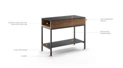 Reveal End Table In Natural Walnut -Home-Furniture reveal features main