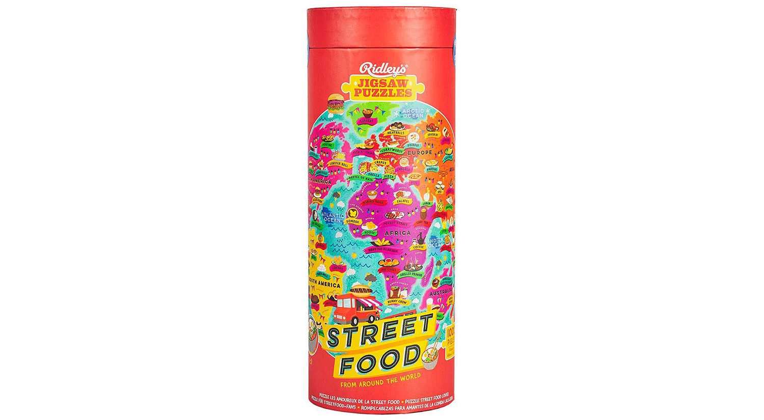 Ridley's Street Food Lovers's 1000 Piece Jigsaw Puzzle 3 Ridley's Street Food Lovers's 1000 Piece Jigsaw Puzzle - Image 3