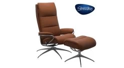 Tokyo Stressless Highback Chair And Ottoman