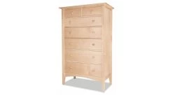 Canterbury 7 Drawer Chest By Maple Corners -Home-Furniture 7 Drawer Chest Canterbury Maple angle edited 1 main