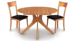 Audrey Round Extension Table -Home-Furniture Audrey Round Extension Table Cherry Chairs main