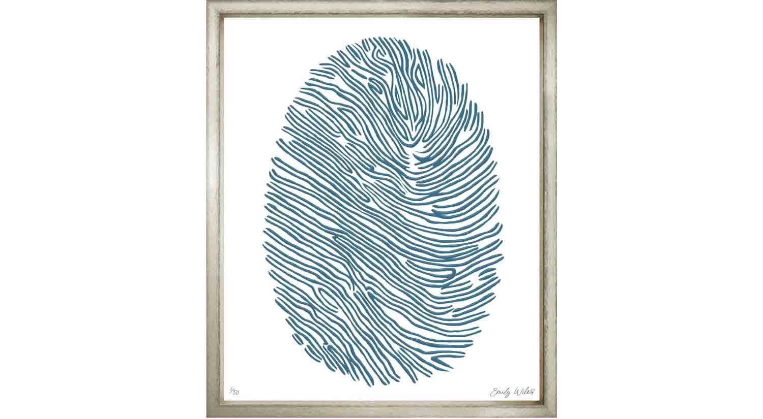 Blue Fingerprints 2 1 Blue Fingerprints 2