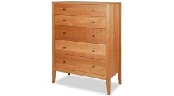 Brandon 5 Drawer Chest In Natural Cherry