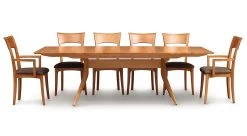 Catalina Trestle Extension Table -Home-Furniture Catalina TrestleTable Front ChairsCherry main