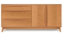 Catalina Three Drawer Buffet -Home-Furniture Catalina3DrawersLeft2DoorsRightBuffetCherry