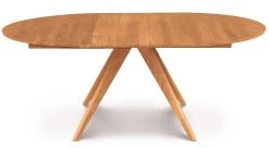 Catalina Round Extension Table -Home-Furniture CatalinaRoundTableCherry extended side main