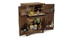 Exeter Bar 7 Exeter Bar -Home-Furniture ExeterBarCabinetWalnutOpen main