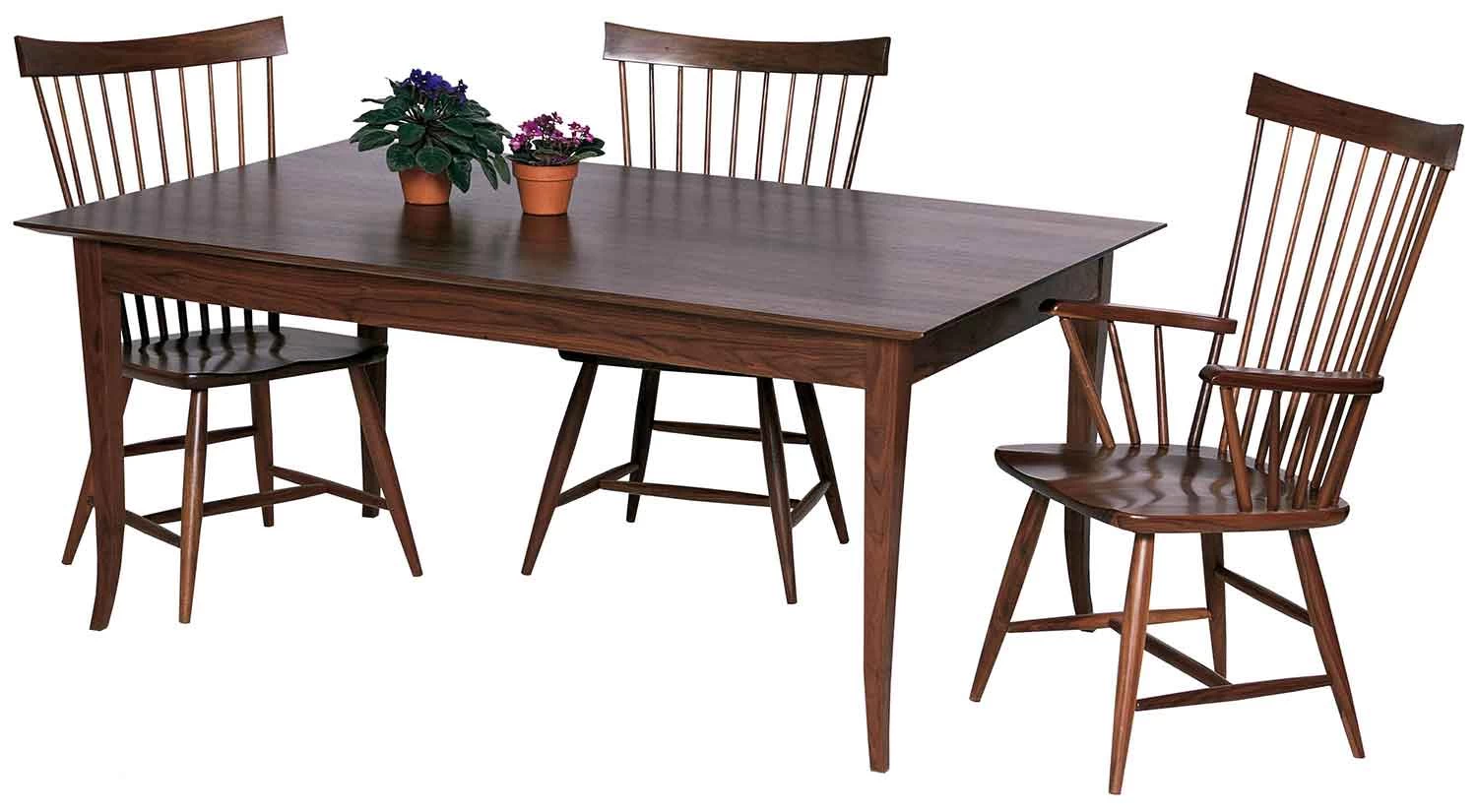 Flare Leg Dining Table 2 Flare Leg Dining Table - Image 2