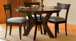 K Base Dining Table By Saloom -Home-Furniture K base diningroom