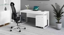 Linea Desk -Home-Furniture Linea Desk 6221 white scene main 1