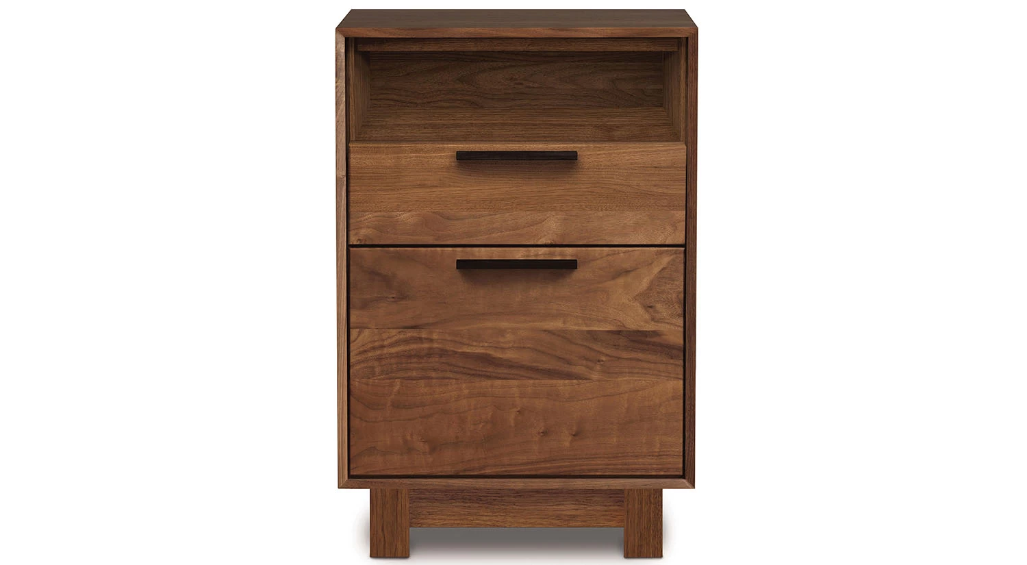 Linear Narrow File Cabinet With Cubby 4 Linear Narrow File Cabinet With Cubby - Image 4