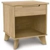 Linn 1 Drawer Night Stand Oak