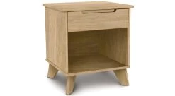 Linn 1 Drawer Night Stand Oak