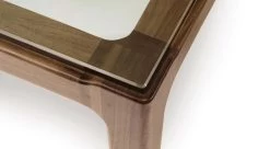 Lisse Glass Top Dining Table -Home-Furniture LisseGlassTopTableCornerDetailTopView main