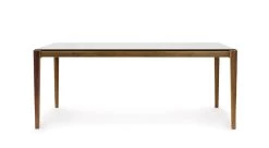 Lisse Glass Top Dining Table