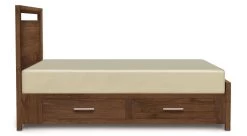 Mansfield Storage Bed - 49" Tall 15 Mansfield Storage Bed - 49" Tall -Home-Furniture Mansfield49inStorageBedSideViewWalnut main