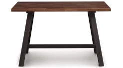 Modern Farmhouse Counter Table -Home-Furniture ModernFarmhouseCounterHeightTableWalnut front main