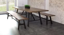 Trestle Farm Table -Home-Furniture ModernFarmhouseFarmTableBenchesEnv Main