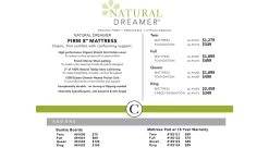 Natural Dreamer Firm Mattress