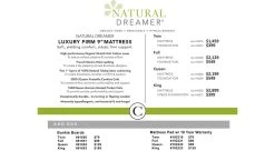 Natural Dreamer Luxury Firm Mattress