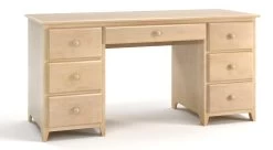 Shaker 7 Drawer Desk By Revolution Furnishings