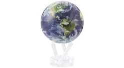 Rotating Satellite Globe