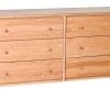 Shaker 6 Drawer Dresser