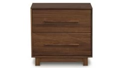 Sloane 2 Drawer Nightstand 7 Sloane 2 Drawer Nightstand -Home-Furniture Sloane2DrawerHeadOnWalnut main