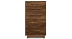 Sloane 5 Drawer Narrow Chest -Home-Furniture Sloane5DrawerNarrowHeadOnWalnut main