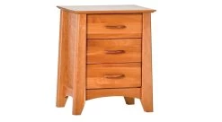 Willow 3 Drawer Nightstand