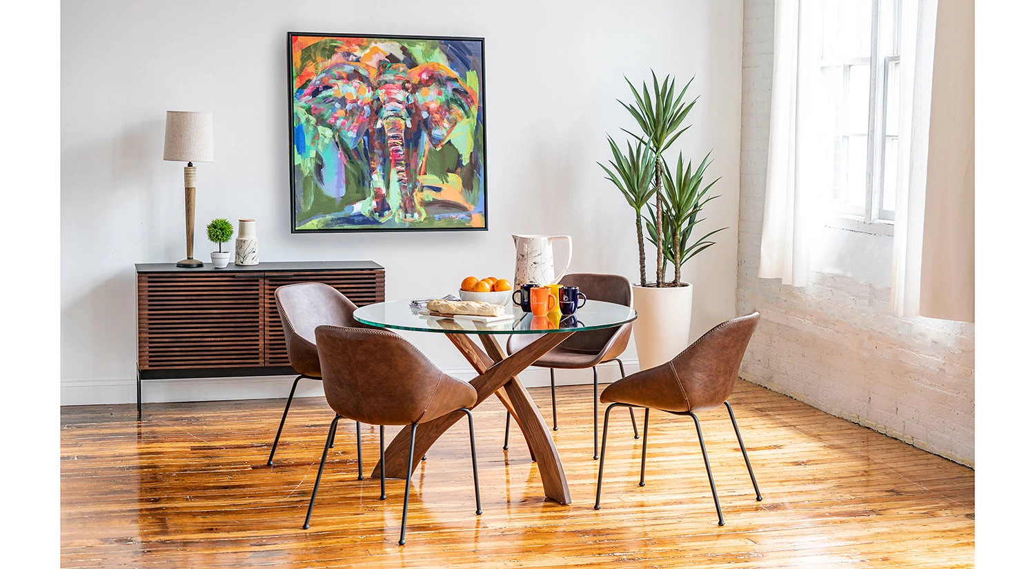 Entwine Dining Table - Walnut 7 Entwine Dining Table - Walnut - Image 7